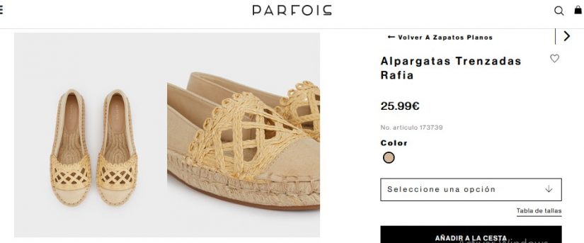 ¿Por qué las alpargatas de Parfois conquistan redes?