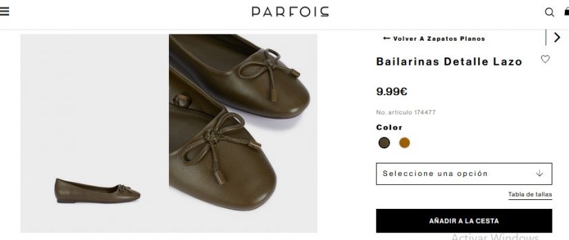 Bailarinas detalle lazo