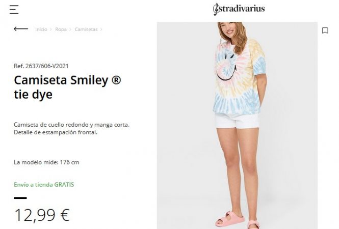 Frescas y elegantes: camisetas de Stradivarius para no pasar calor 30 Merca2.es Camiseta Smiley- Stradivarius