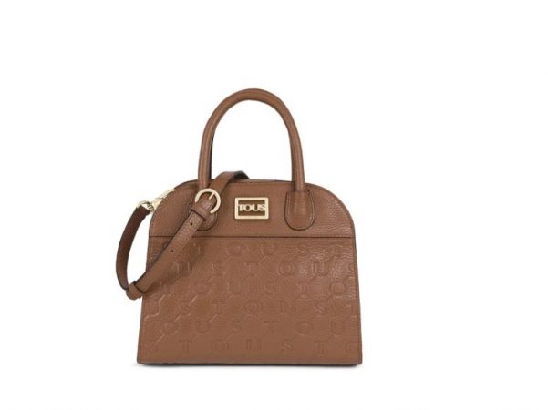 City pequeño T Script de piel Tous