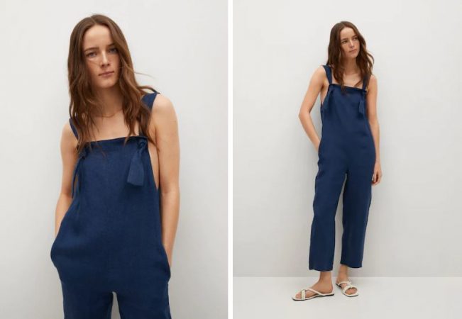 Mono 100% lino Mango