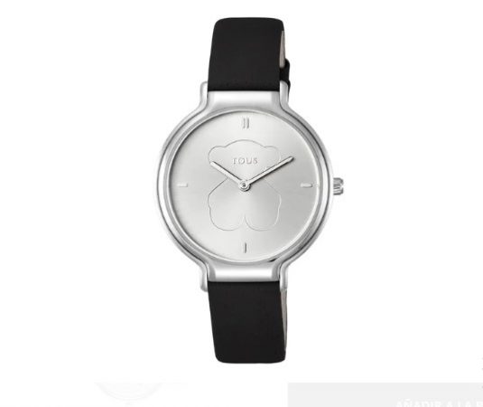 Reloj Real Bear de acero- Tous