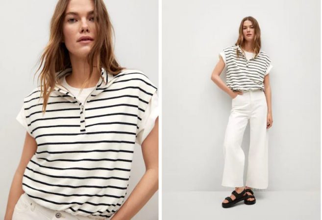 Sudadera oversize algodón