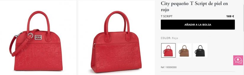 Tous: bolsos pequeños para meter lo justo ideales para primavera 9 Merca2.es City pequeño T Script de piel tous