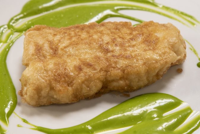 Merluza a la romana de Dani García