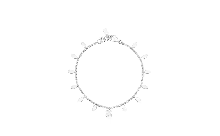 Tous: los productos más baratos de su nueva colección 'fragile nature' 56 Merca2.es pulsera hojas plata Tous