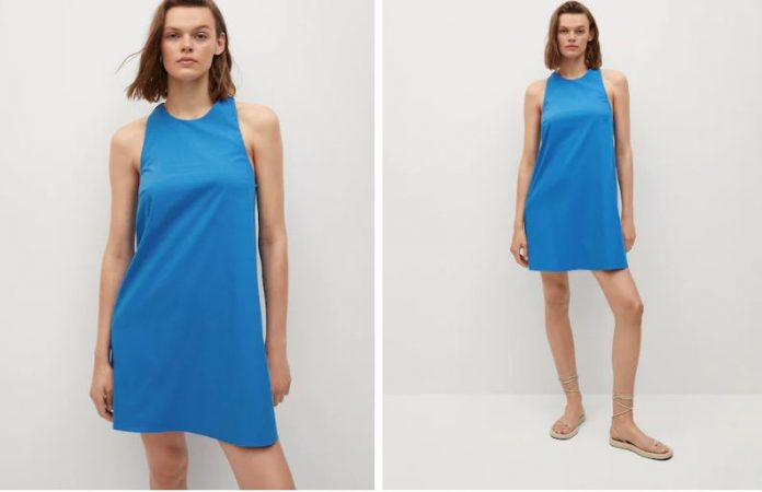 Vestido tirantes cruzados