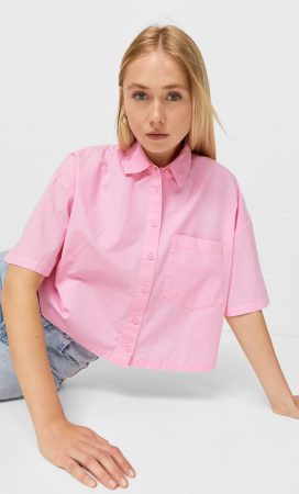 Camisa manga corta Stradivarius 