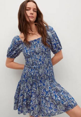 Mango: el vestido volante que todas desean y otros para fardar en verano 5 Merca2.es Mango fruncido