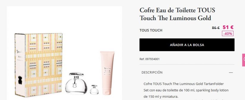 Cofre Eau de Toilette-Tous