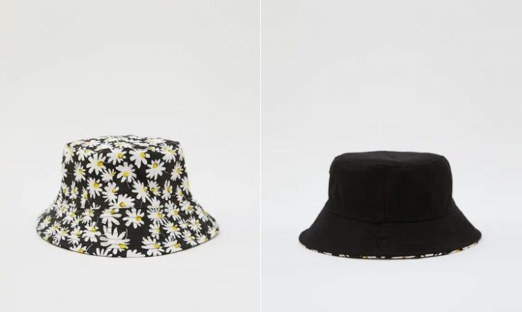 Gorro bucket margaritas reversible