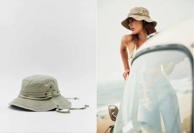 Gorro bucket safari Pull&Bear