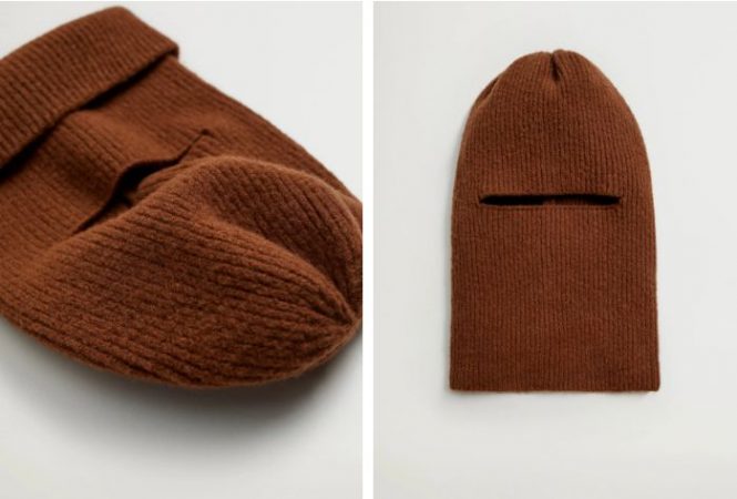 Gorro pasamontañas punto