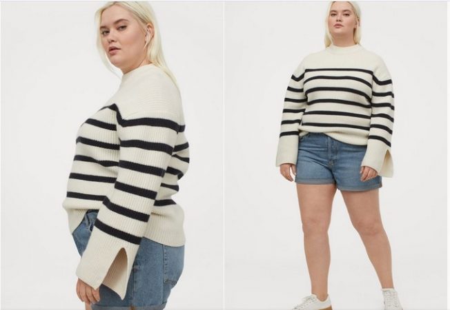 H&M+ Boyfriend Shorts