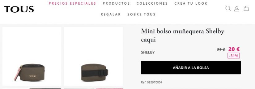 Mini bolso muñequera