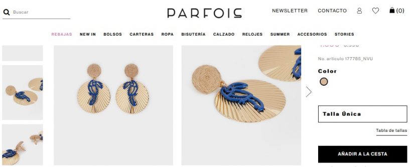 Pendientes Largos Tucán- Parfois