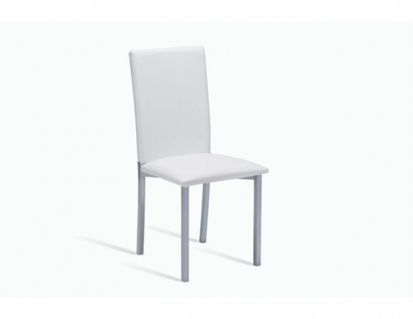 Silla de cocina PORTUS Fiori Asiento y Respaldo Blanco 