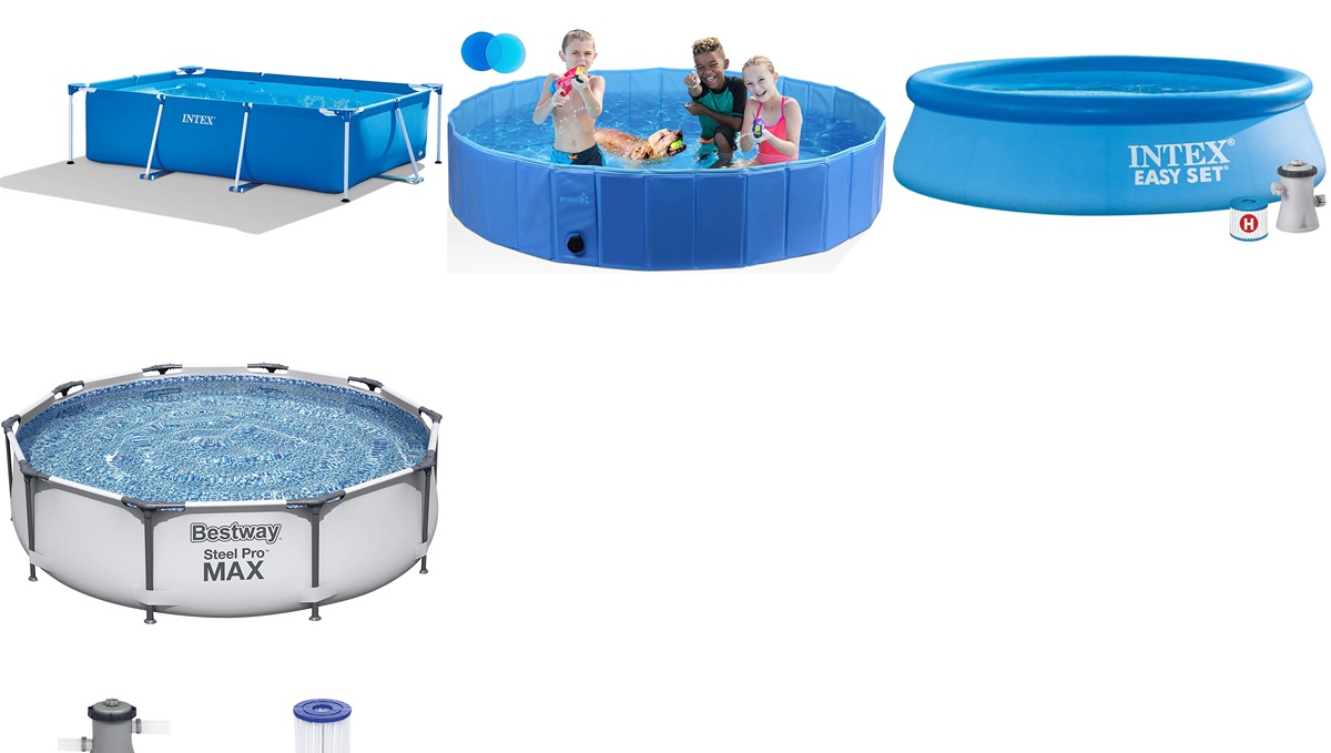 Amazon: piscinas que vuelan en su web con la llegada del calor