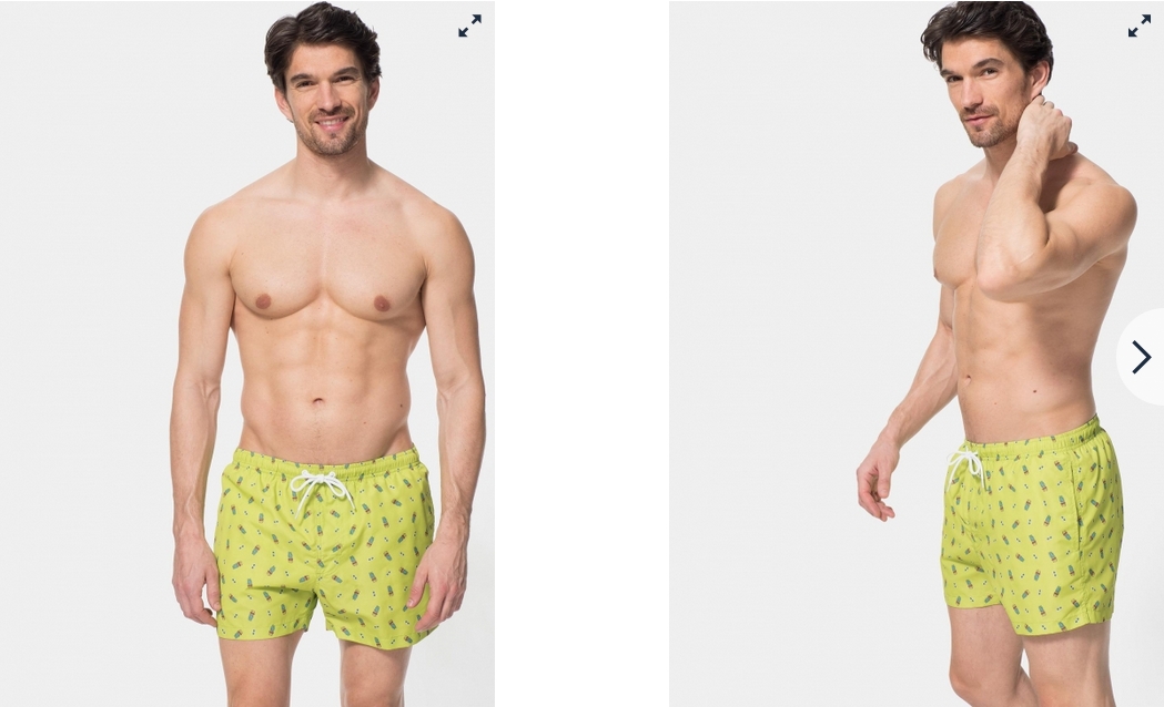 bañador estampado de hombre