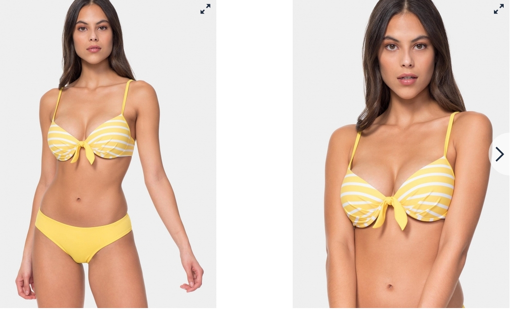 sujetador bikini estampado