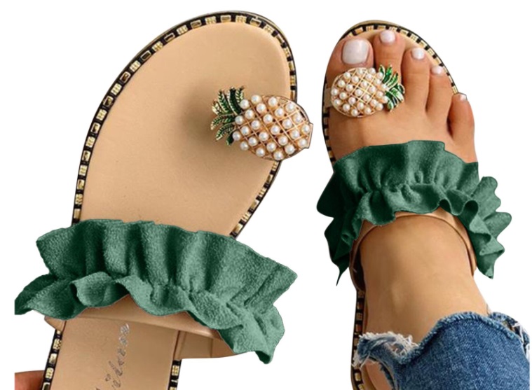 chanclas piña