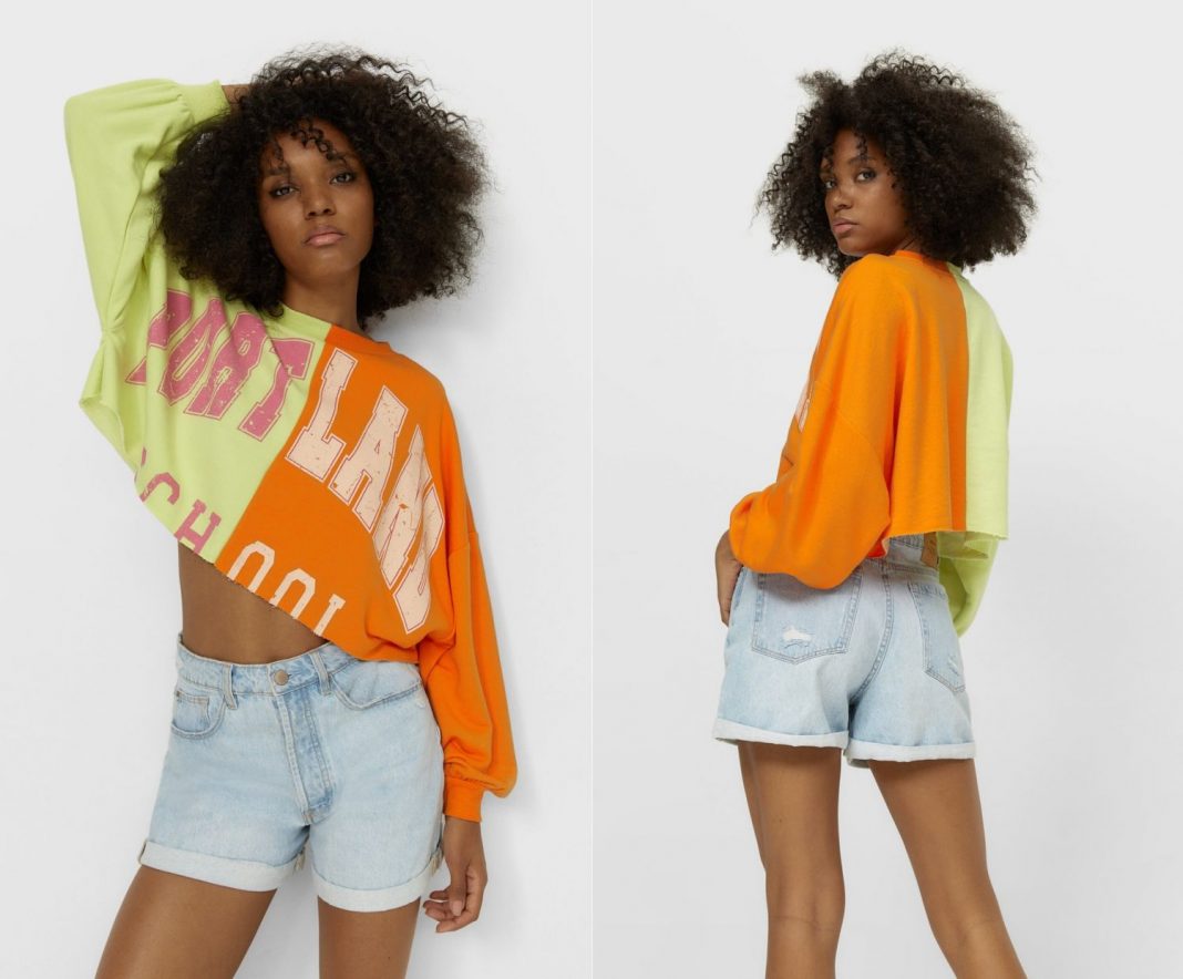 top sudadera Stradivarius