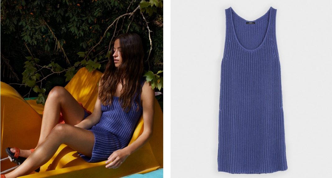 vestido de punto Parfois