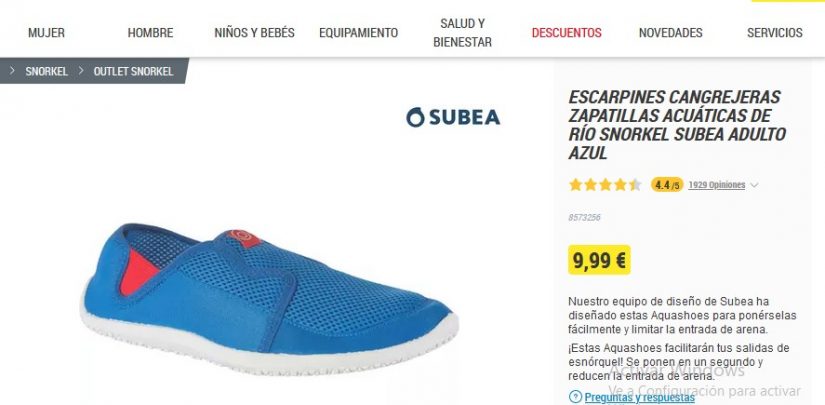 Los escarpines de Decathlon a 9,99 euros que compra todo el mundo 7 Merca2.es Escarpines Cangrejeras adulto