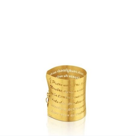 Esclava ATELIER 'Padre Nuestro' de oro Tous