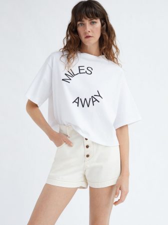 PANTALONES CORTOS DENIM CON BOTONES LIMITED EDITION   Parfois 