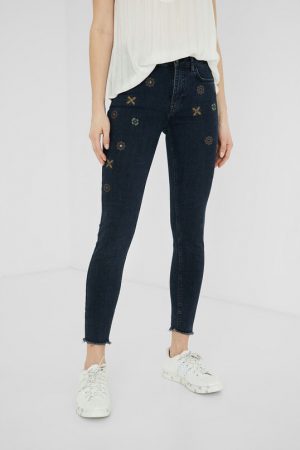 Vaquero skinny fit tobillero