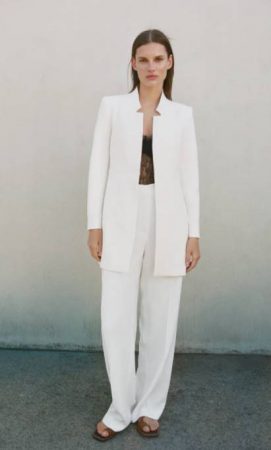 blazer solapa invertida zara