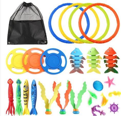 Los 9 juegos más curiosos de AliExpress para entretenerse este verano en familia 28 Merca2.es conjunto juguetes buceo