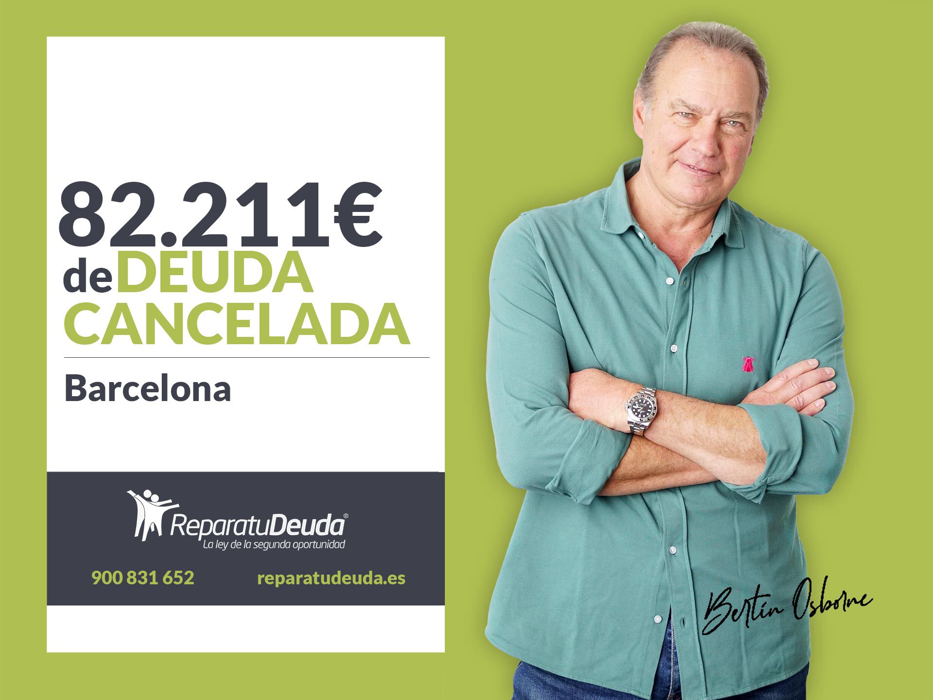 Repara tu Deuda Abogados cancela 82.211 € en Barcelona (Catalunya) con la Ley de la Segunda Oportunidad