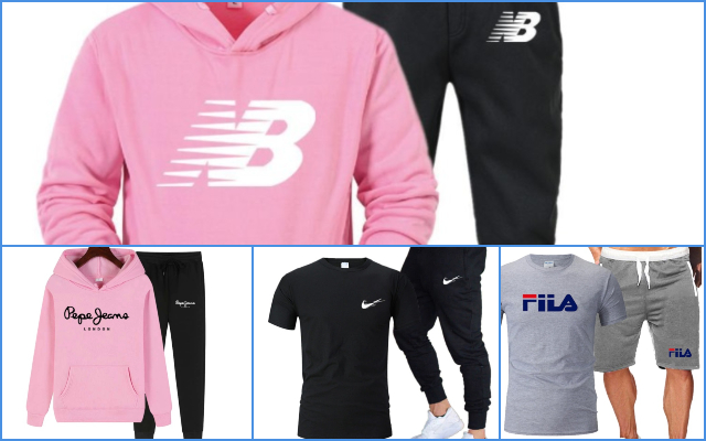 Aliexpress: Conjuntos deportivos  tirados de precio que copian a grandes marcas