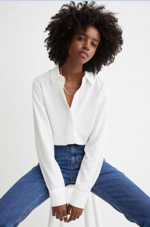 Blusa de manga larga