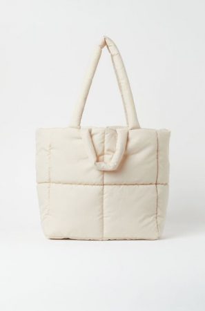 Bolso shopper acolchado 