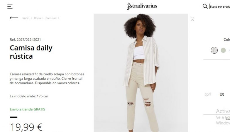 Camisa daily rústica