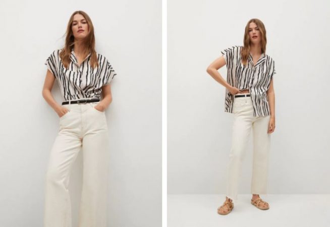 Camisa rayas oversize   