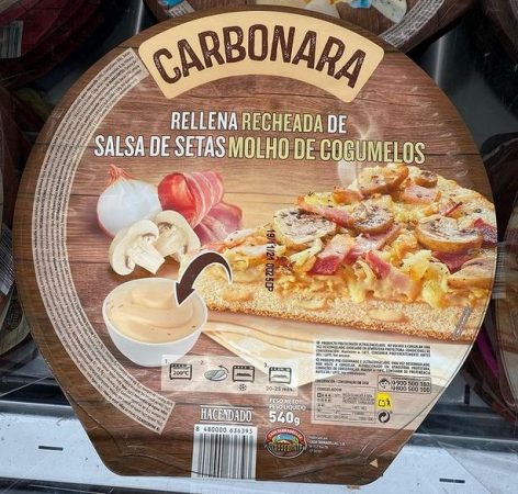 mercadona carbonara
