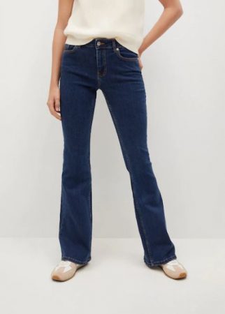 Jeans Flare acampanados Mango