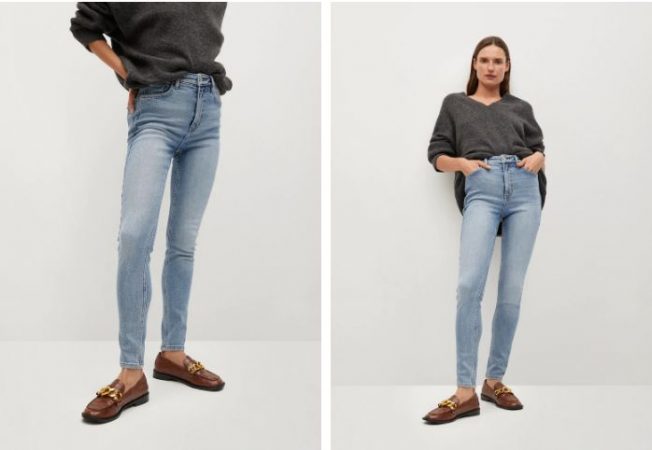 Jeans skinny tiro alto Soho 1 Merca2.es