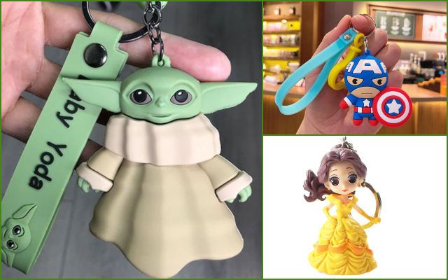 Los llaveros más monos de Marvel, Disney o StarWars a precios increíbles en Aliexpress