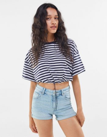 Short denim básico