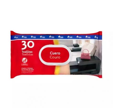 Toallita limpiadoras de cuero MErcadona 
