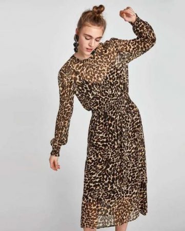 VESTIDO ESTAMPADO ANIMAL