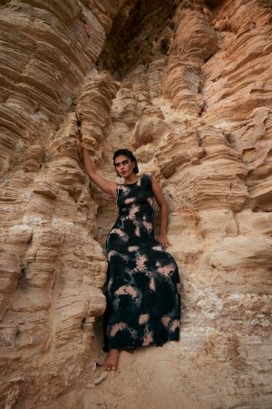 VESTIDO PUNTO TIE DYE Zara