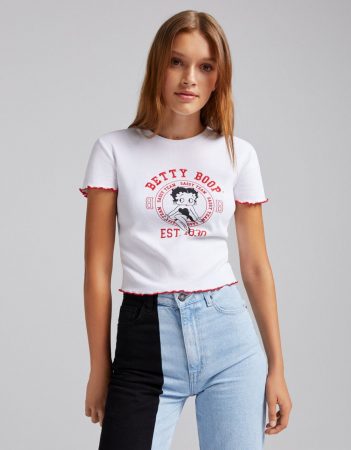 camisetas juveniles bershka