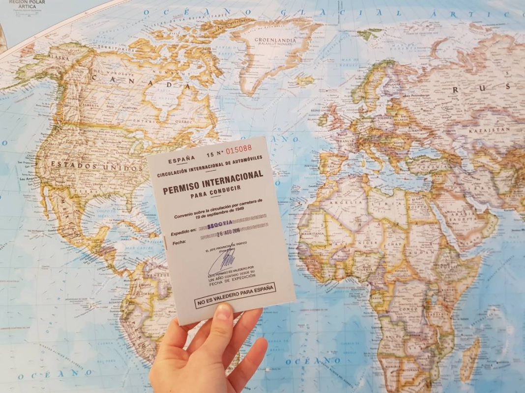 permiso internacional de conducir