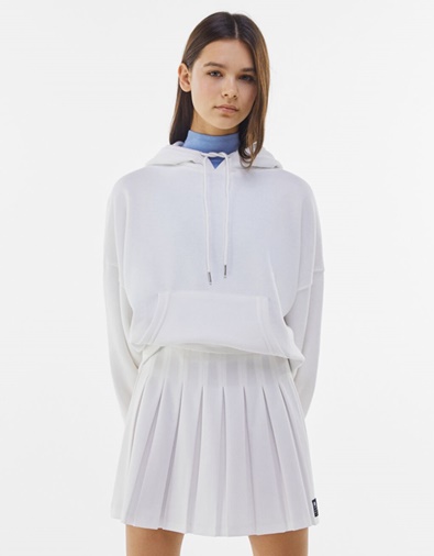 Falda plisada joven Bershka